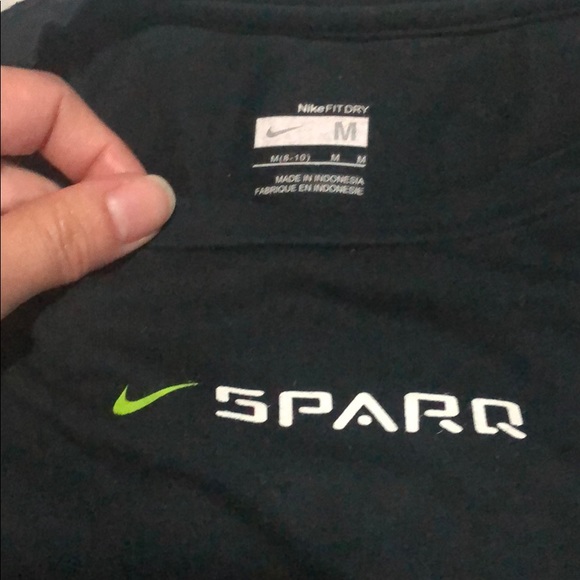 🍀 4/$15! Nike Sparq “There is no off season” shirt size Med - Picture 3 of 3